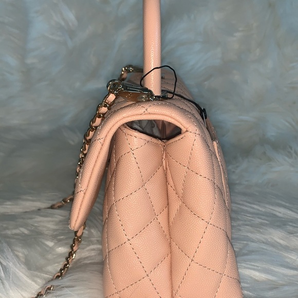 āāSOLD in IGāāChanel 21P small(old mini) light pink caviar coco - Picture 10 of 16